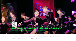 Desktop Screenshot of danzamorena.com